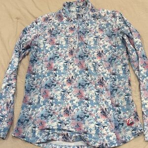 Ahead Performance Floral Top golf
